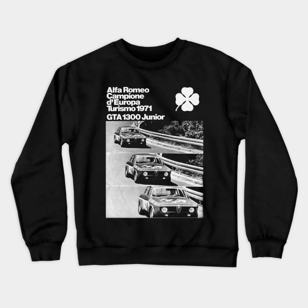 alfa shirt Crewneck Sweatshirt by retroracing